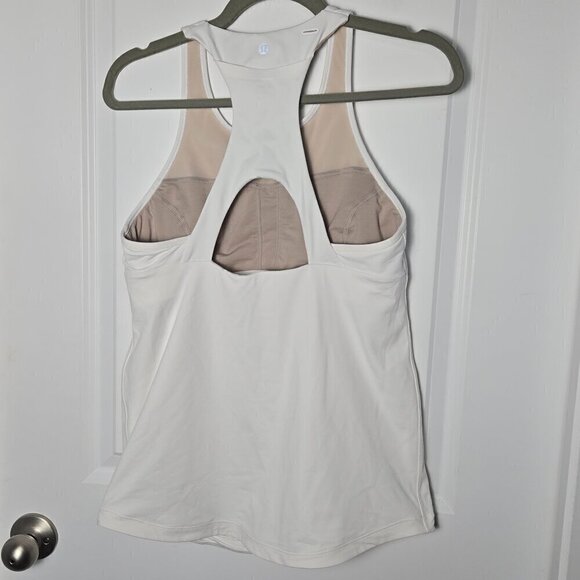 Lululemon Final Lap Tank - 10 White - Picture 5 of 7